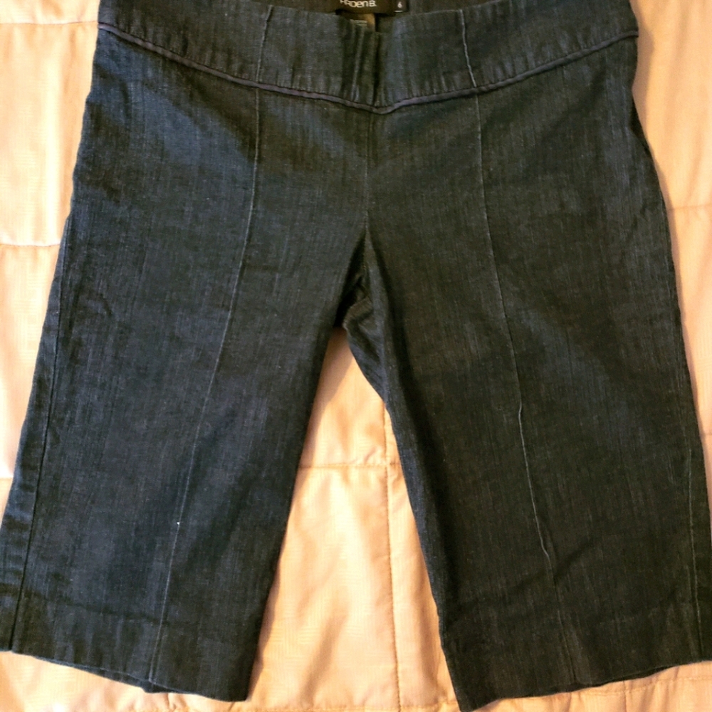 Classy jean Bermuda